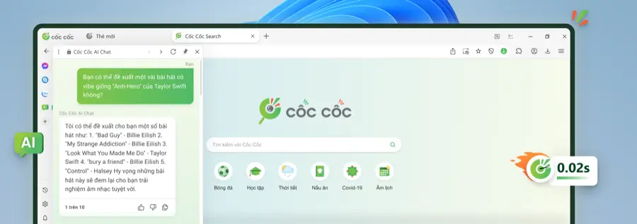 Cốc Cốc - Coc Coc Screenshot 04 Cốc Cốc - Coc Coc Screenshot 04